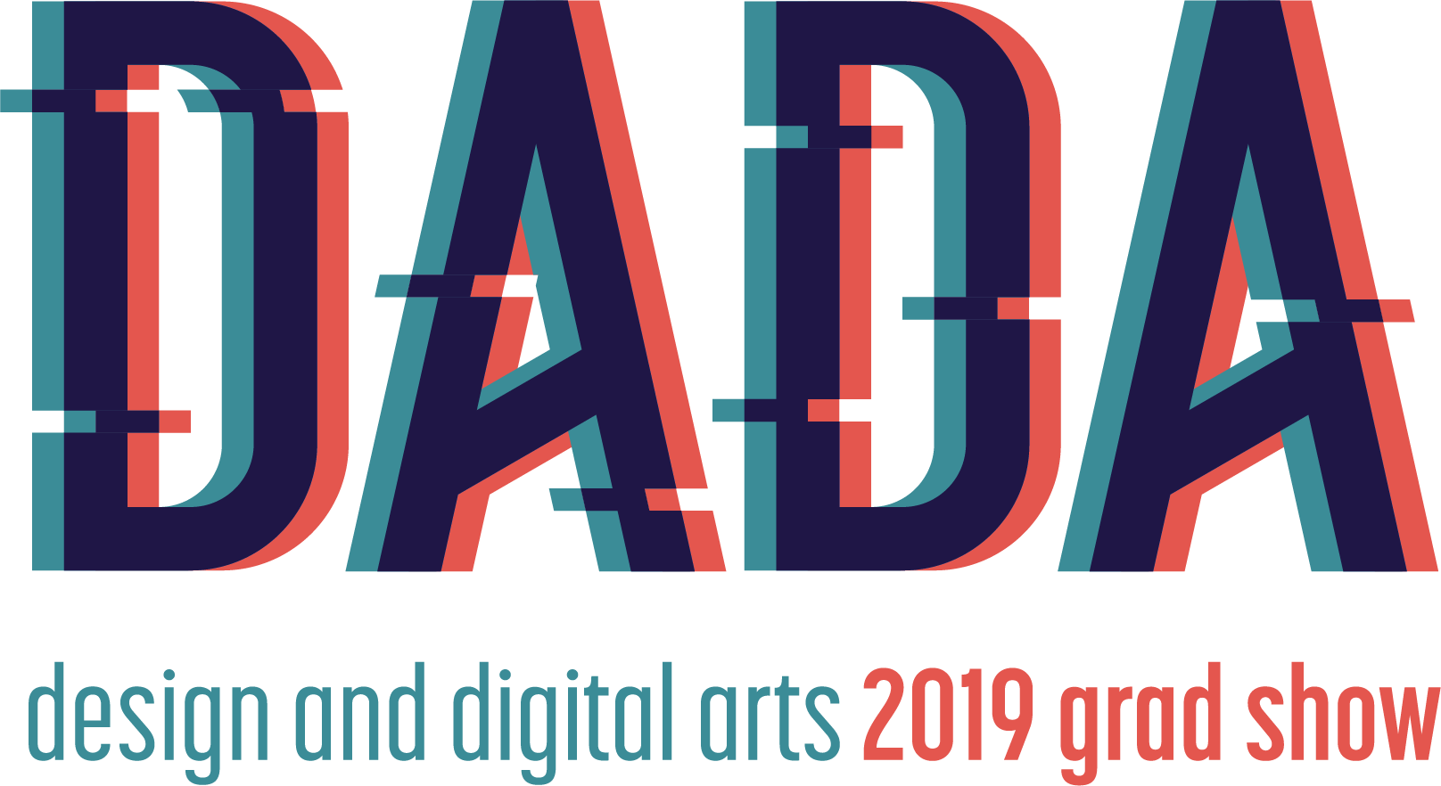 Design and Digital Arts Grad Show 2019 Logo